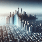 Wpływ odległości od centrum miasta na wartość nieruchomości.